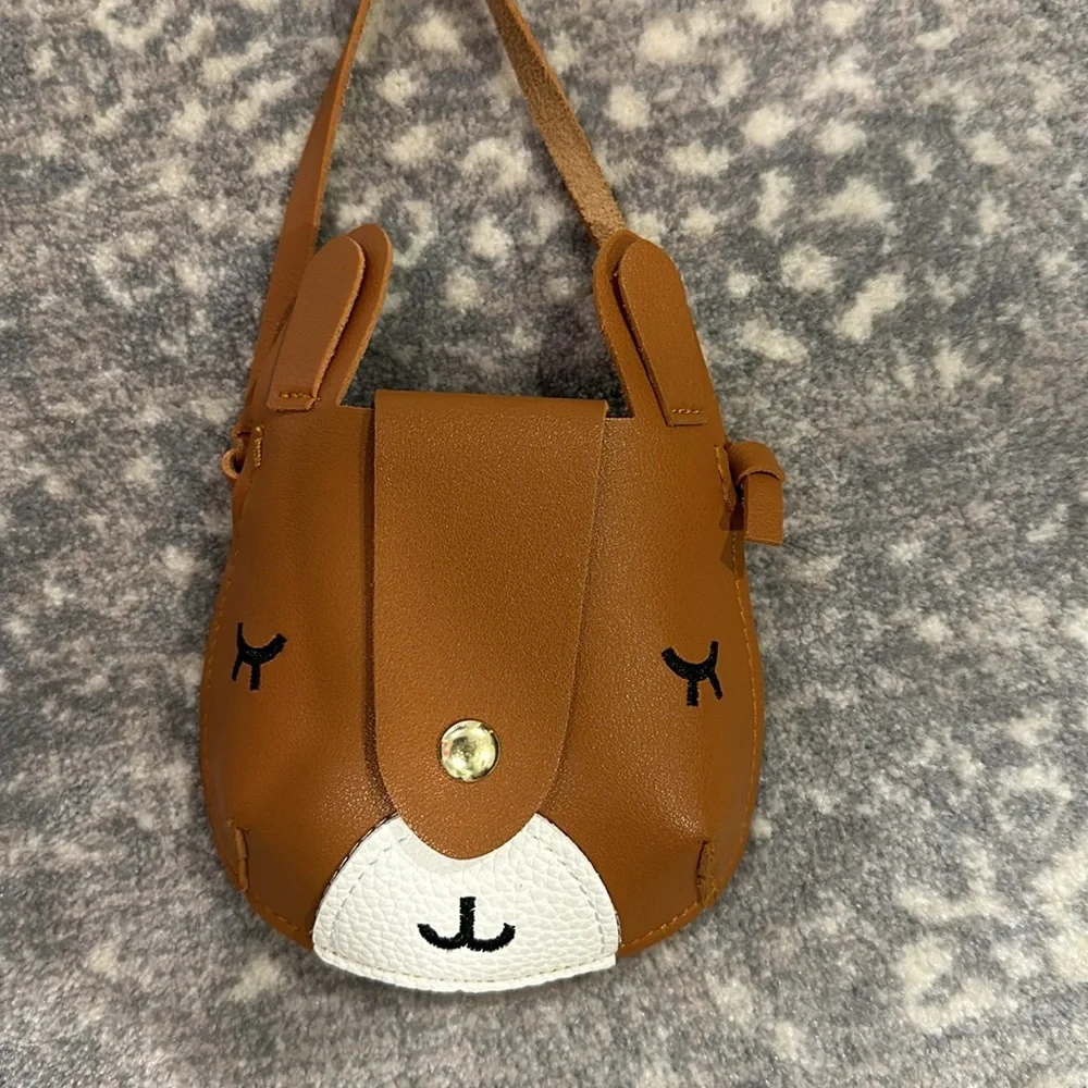 Leather Llama Mini Crossbody